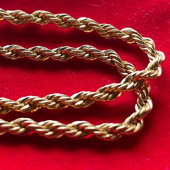 Gold Rope Necklace - Picture 2 of 5